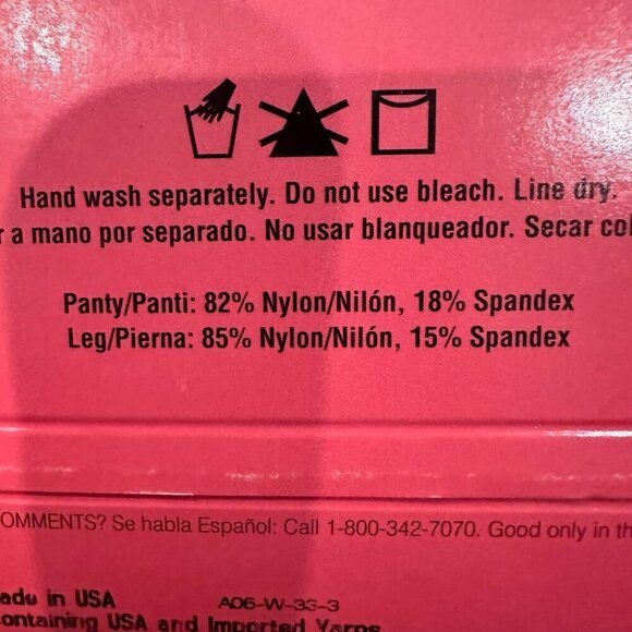 Hanes Silky Sheer Non-Control Top Sandalfoot Pantyhose Size CD Beige Vintage - Picture 6 of 8